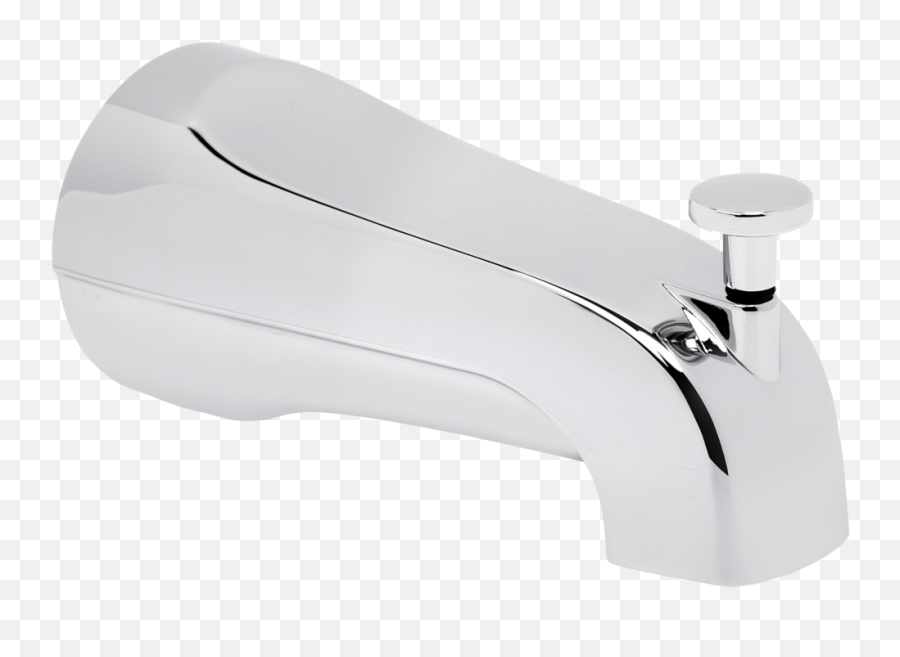 Slip - On 4 Diverter Tub Spout American Standard Tap Png,Transparent Bathtub