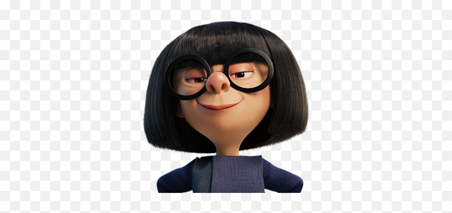 Edna Mode - Edna Mode Png,Icon Girl Half Wig