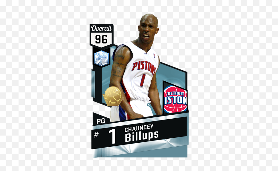 04 Chauncey Billups - Nba Players Cards Png,Nba 2k17 Star Icon