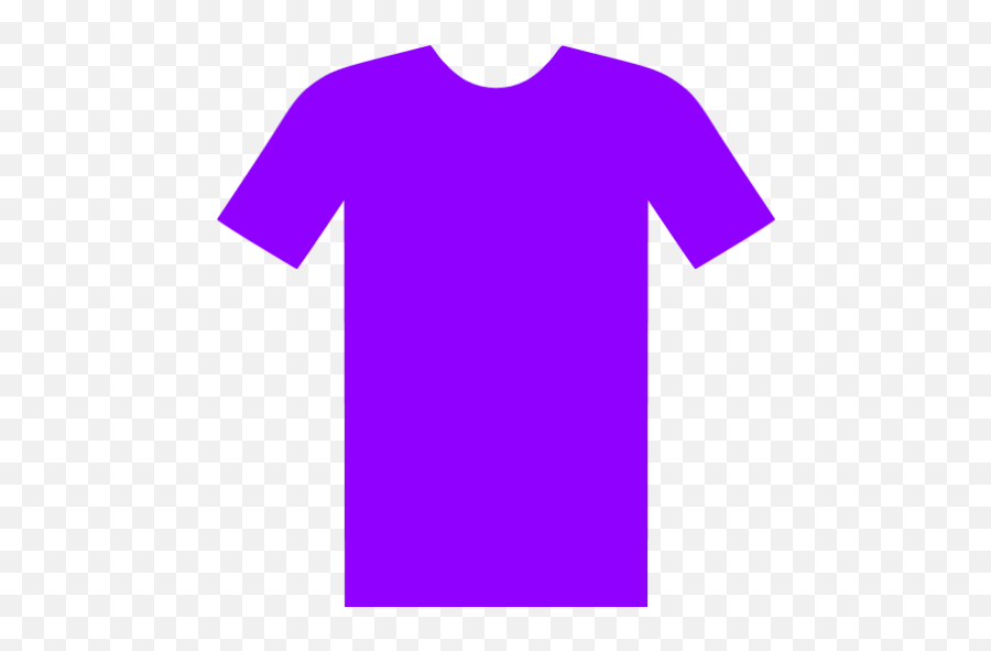 Violet T Shirt Icon - Shirt Icon Black Png,T Shirt Icon Png