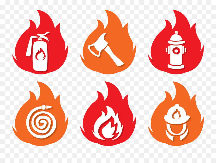 Transparent Fire Drill Clipart - Fire Fighting System Logo Icon Png Fire Fighter Icon,Fire Dragon Icon