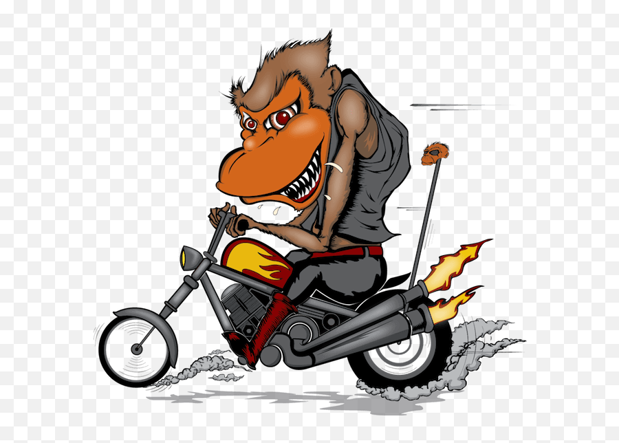 Motorcycle Events - Monkey Riding Motorcycle Png,Mc Ride Png