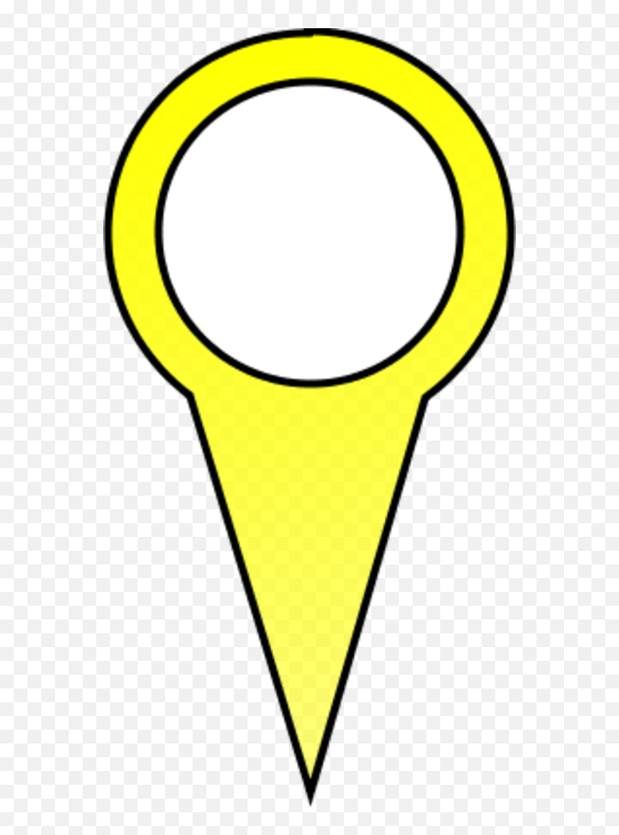Marker Icon Yellow Map Png - Clip Art Library Icon Png Yellow Map Pin,Google Map Icon Color