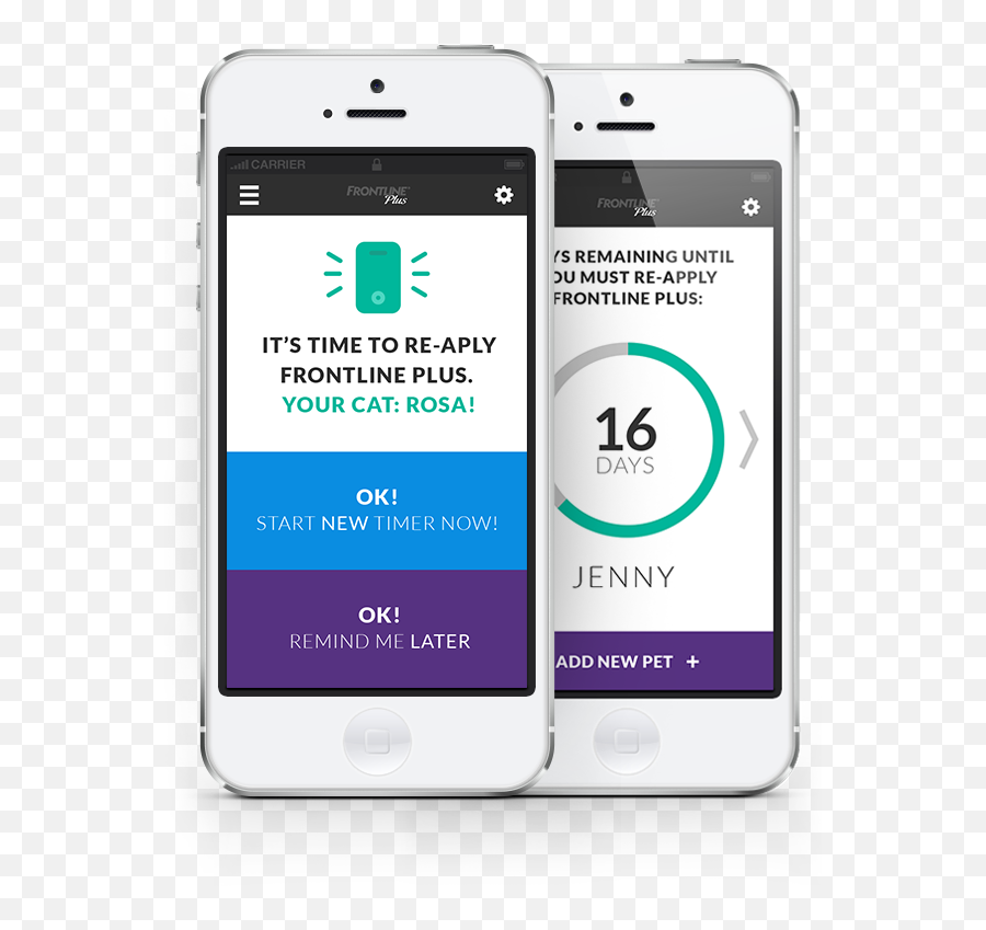 Frontline Plus - Reminder App On Behance Smart Device Png,Iphone Reminder Icon