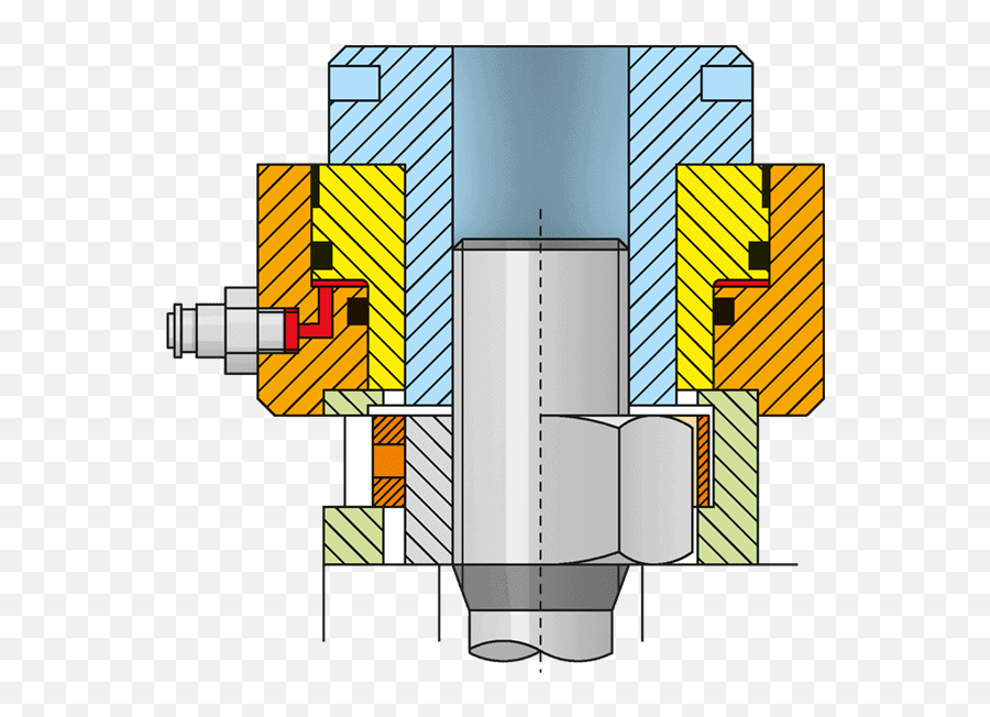 Bolt Tensioners - Schaaf Leading Joining Technology Ith Bolt Tensioning Cylinder Png,Zahnrad Icon Free