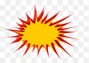 20 Comic Boom Explosion Vector - Png