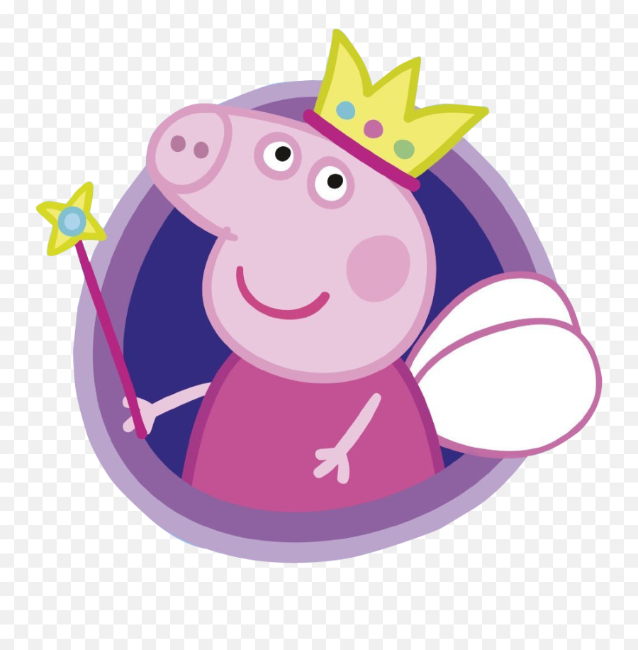 Download Peppa Pig Princess Png Clip - Peppa Pig Png Hd,Peppa Pig Png