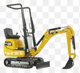 Cat Caterpillar Mini Transparent - Excavator 3d Icon png