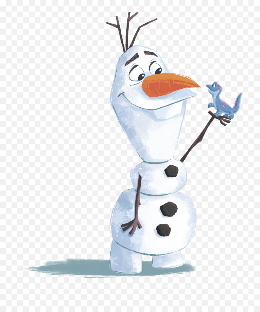 Disney Frozen 2 Clipart In Png Format With A Clear - Frozen Olaf And Bruni,Snowman Clipart Png