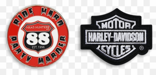 Custom Motorcycle Patches - Create Your Own Biker Language png