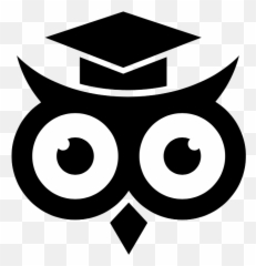Wise Owl Icon Png - Clip Art Library Doctorate Logo