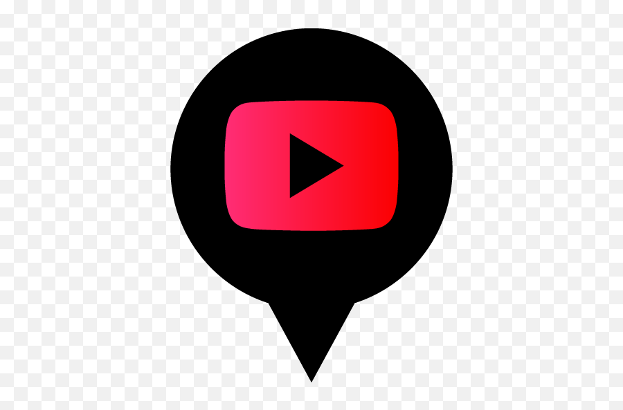 Red Youtube Icon - Emblem Png,Youtube Logo Red