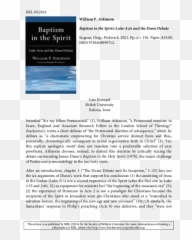 Pdf Bookreview - Atkinson Baptism the Spirit LukeActs Document png