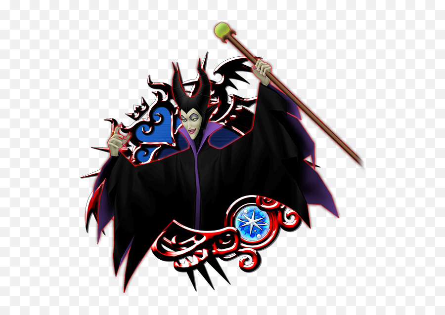Maleficent A - Kingdom Hearts Union X Medals Png,Maleficent Png