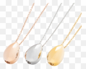 Pet Memorial Jewelry Line Partingtailscom - 14k Solid Rose Gold Teardrop Urn Necklace png