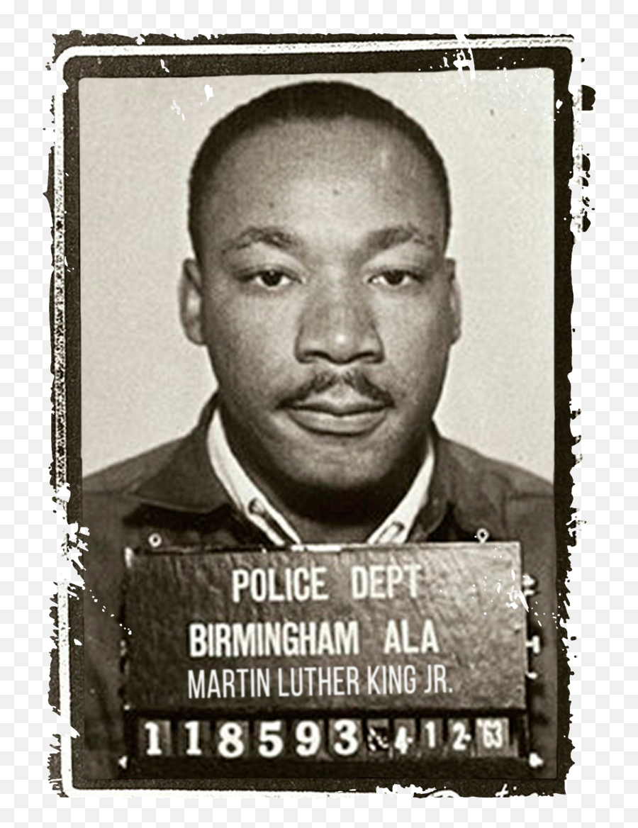 Martin Luther King Jr Mugshot T - Shirt Martin Luther King Arrete Png,Martin Luther King Jr Png