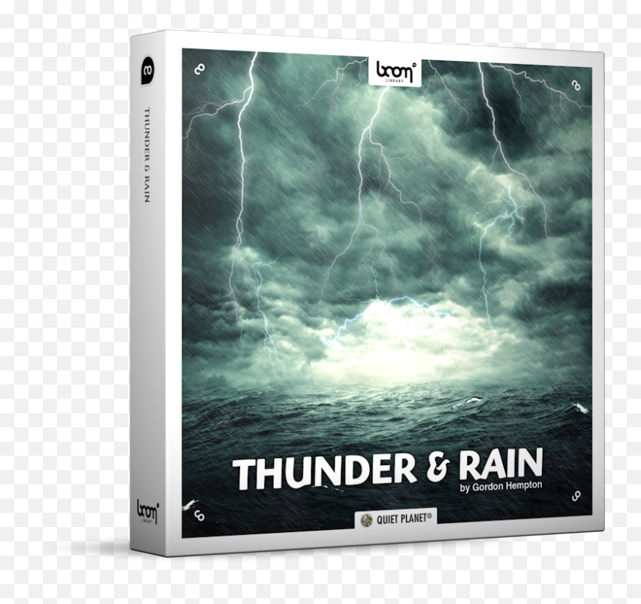 Thunder U0026 Rain Boom Library - Boom Library Thunder Rain Png,Thunder Transparent
