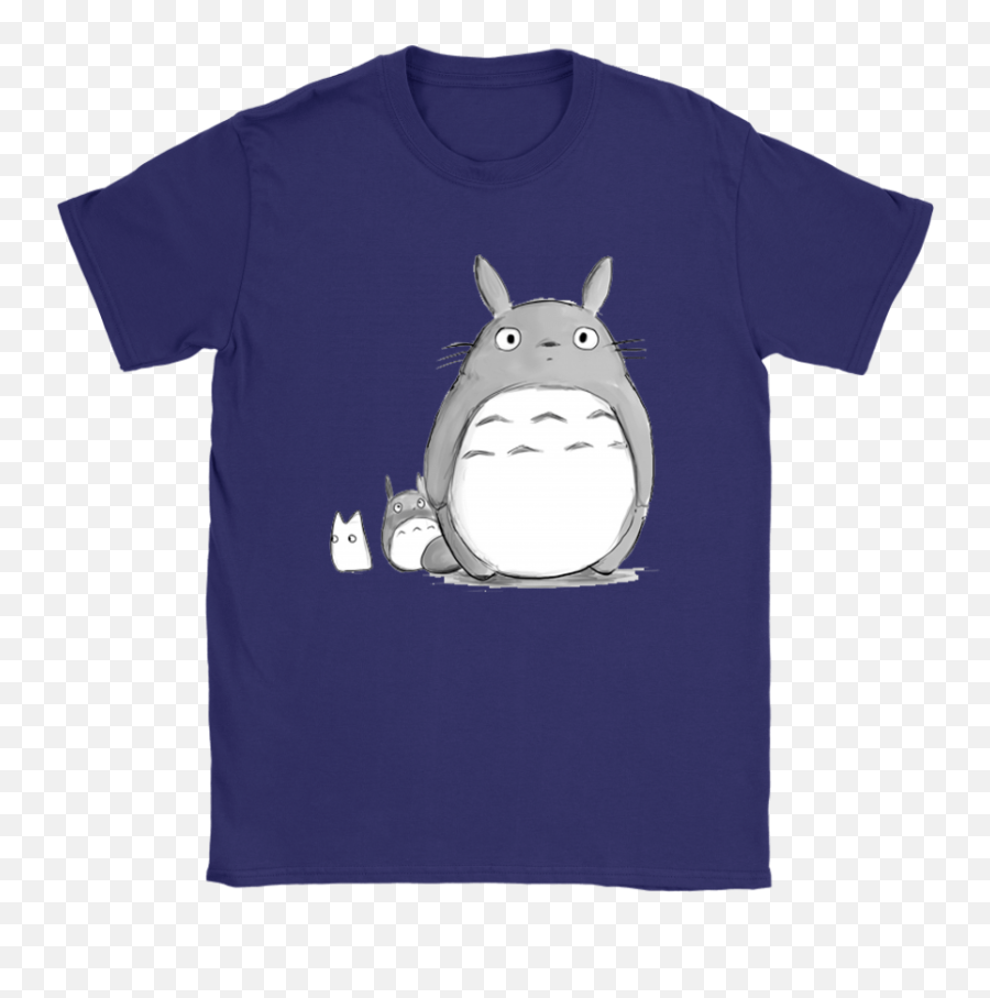 My Neighbor Totoro Big Mini And White Shirts U2013 Teextee Store - She Needed A Hero So What She Became Png,Totoro Png