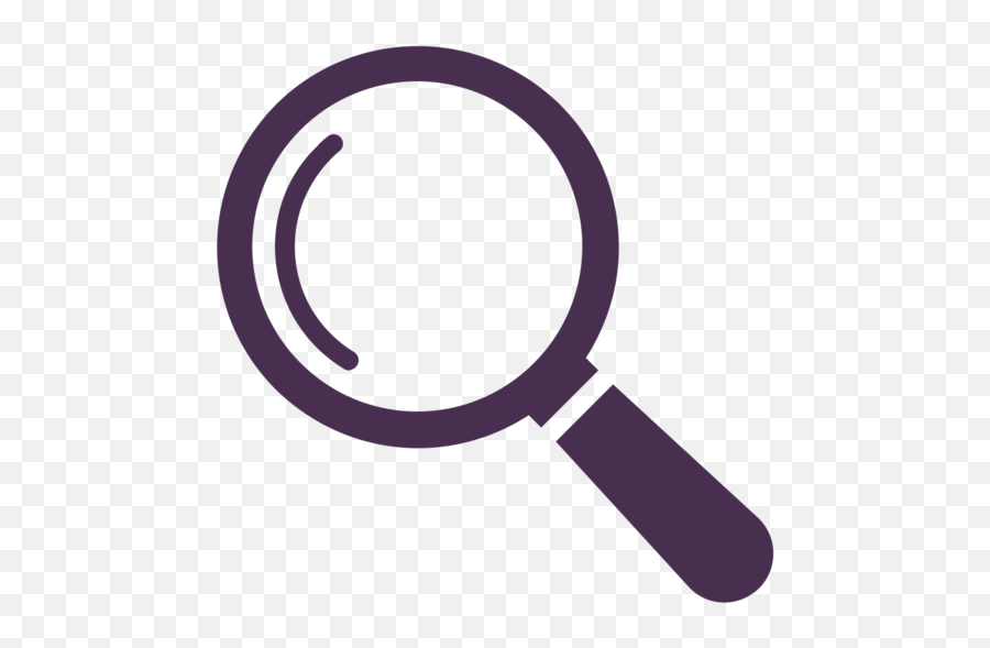 Icon Magnifying Glass Png - Magnifying Glass Icon Png Transparent,Magnifying Glass Icon Png