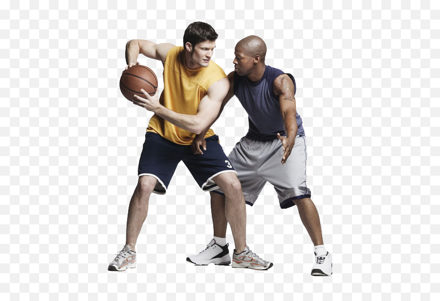 Playing Basketball Png Transparent - Cut Out People Basketball,Basketball Player Silhouette Png