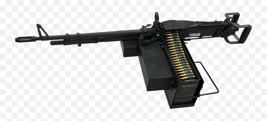 Download Vector Free Machine Gun Rifle - M60 Machine Gun M60 Transparent Background Png,Machine Gun Png