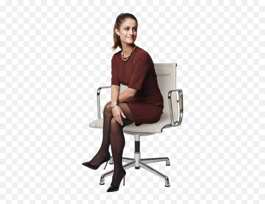 Picture - Woman Sitting Chair Png,Woman Sitting Png