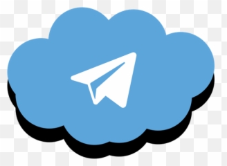 Telegram Icon Of Flat Style - Clip Art png