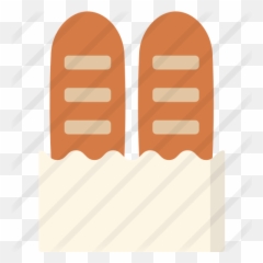 Baguette - Graphic Design Png,Baguette Png
