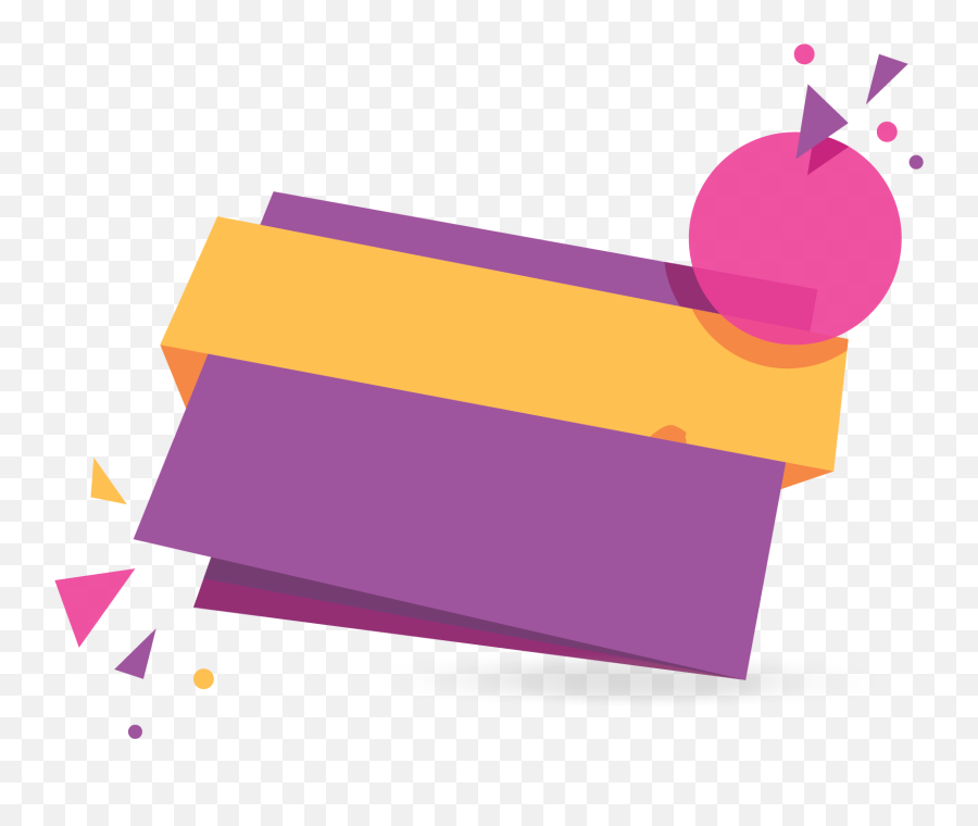 Download Purple Sale Origami Banner - Transparent Banner Vector Title Png,Banner Png