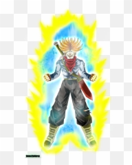 Download Super Saiyan Rage Trunks Aura - png