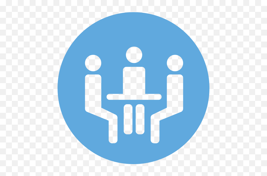 People Meeting Icon - Erasmus Plus Logo Circle Png,Meeting Png