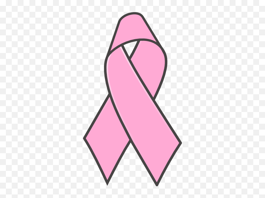 Breast Cancer Ribbon 2 Clip Art - Vector Clip Breast Cancer Awareness Cartoon Png,Breast Cancer Awareness Png