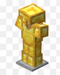 Armor Stand Golden - Diamond Armor Minecraft Armor Stand Png,Golden Png