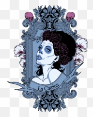 Download La Catrina Buy T Shirt Design - Illustration Png,Catrina Png