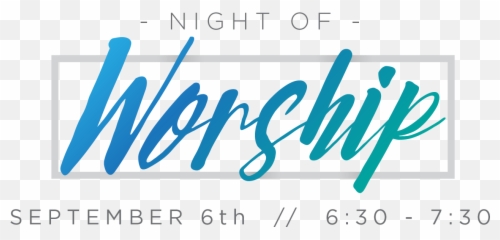 Night Of Worship - Calligraphy Png,Worship Png
