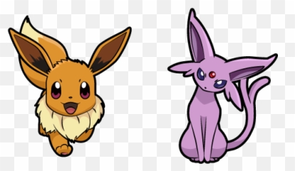 Pokemon Eevee And Espeon Cursor U2013 Custom Browser - Cartoon Png,Eevee Png