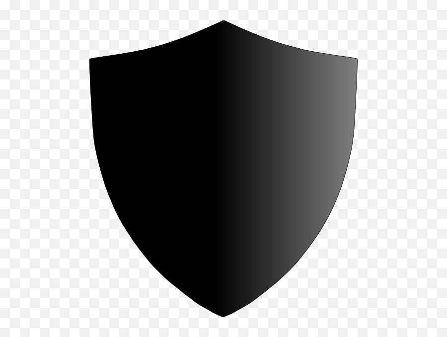 Shield Black Gradient Clip Art - Vector Clip Shield Png,Black Gradient Png