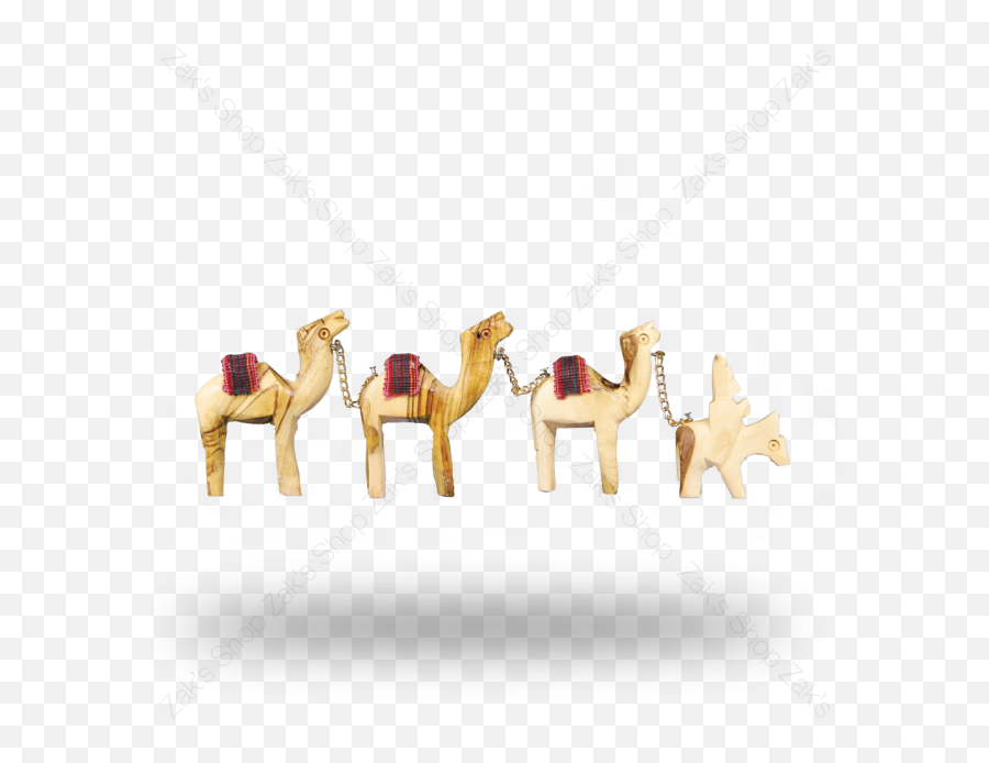 Olive Wood Camel Train - Made In The Holy Land Magento Png,Camel Transparent