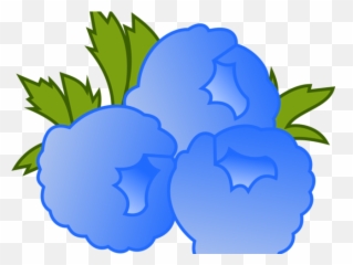 Raspberries Clipart Cartoon - Mlp Blueberry Cutie Mark Png Blue Raspberry Transparent Png,Raspberries Png