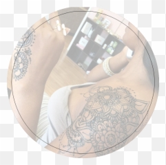 The Artist J - Circle Png,Henna Png