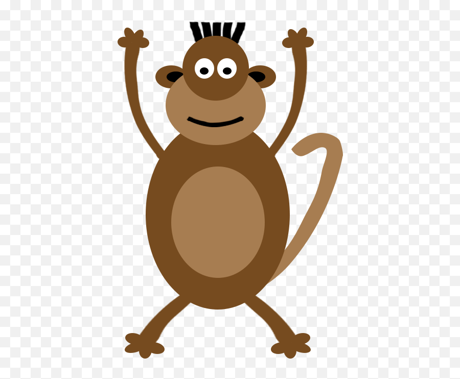 Monkey Hands Up - Hand Full Size Png Download Seekpng Monkey With Hand Up Transparent,Hands Up Png