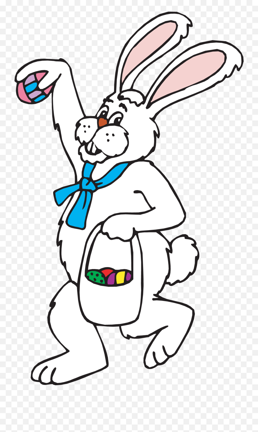 Clipart Info - Easter Bunny Clip Art Black And White Png,Easter Bunny Png