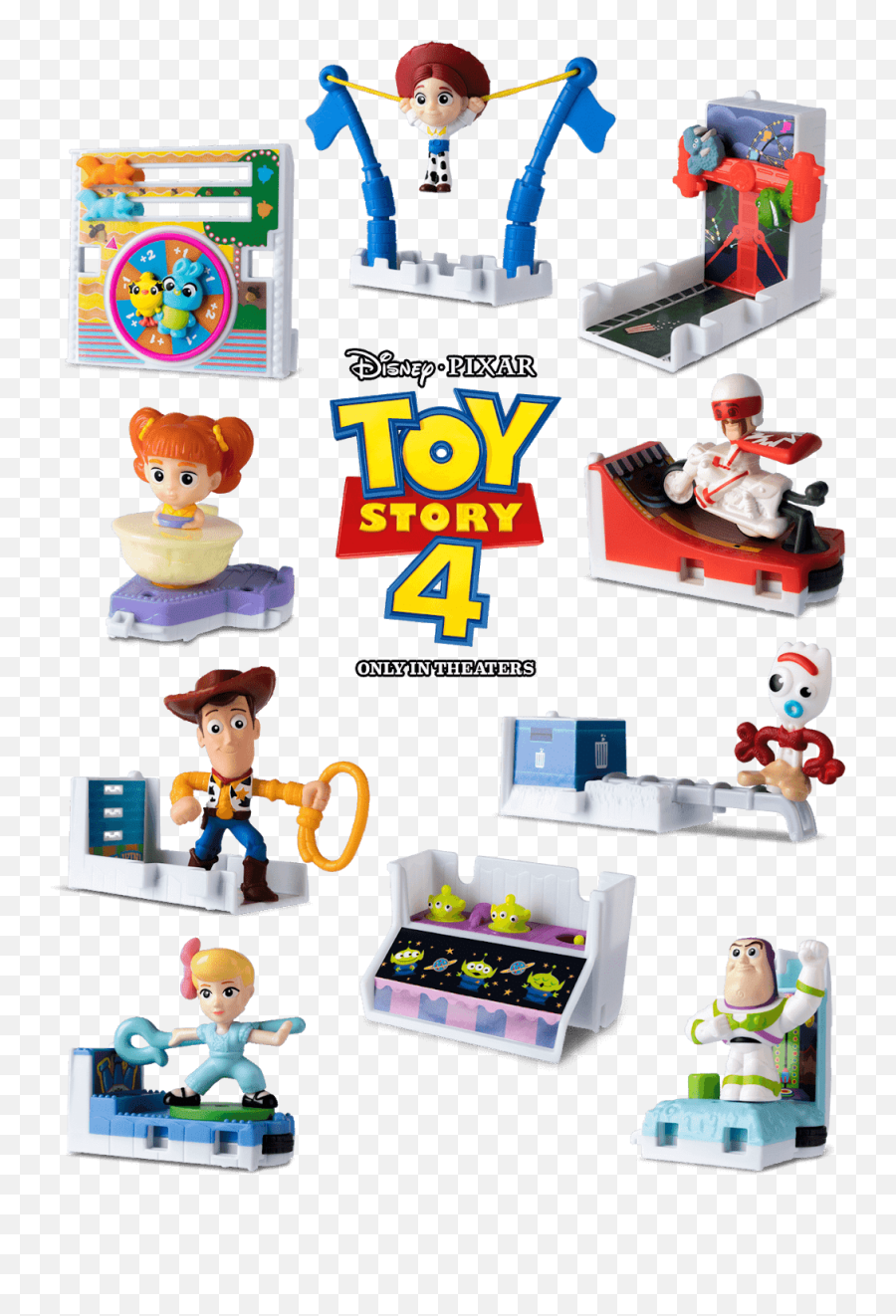 Disney - Toy Story 4 Happy Meal Toys Png,Toy Story Alien Png
