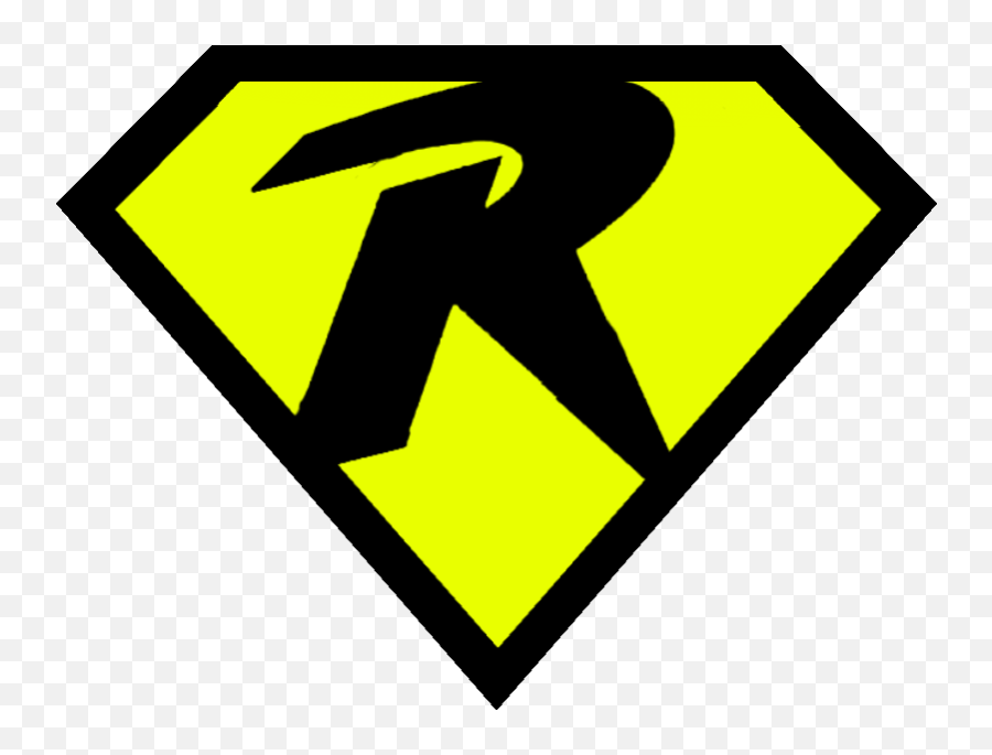 Download Batman Robin Png Logo - Robin And Superman Logo Png Dc Comics Robin Logo,Superman Logos Hd