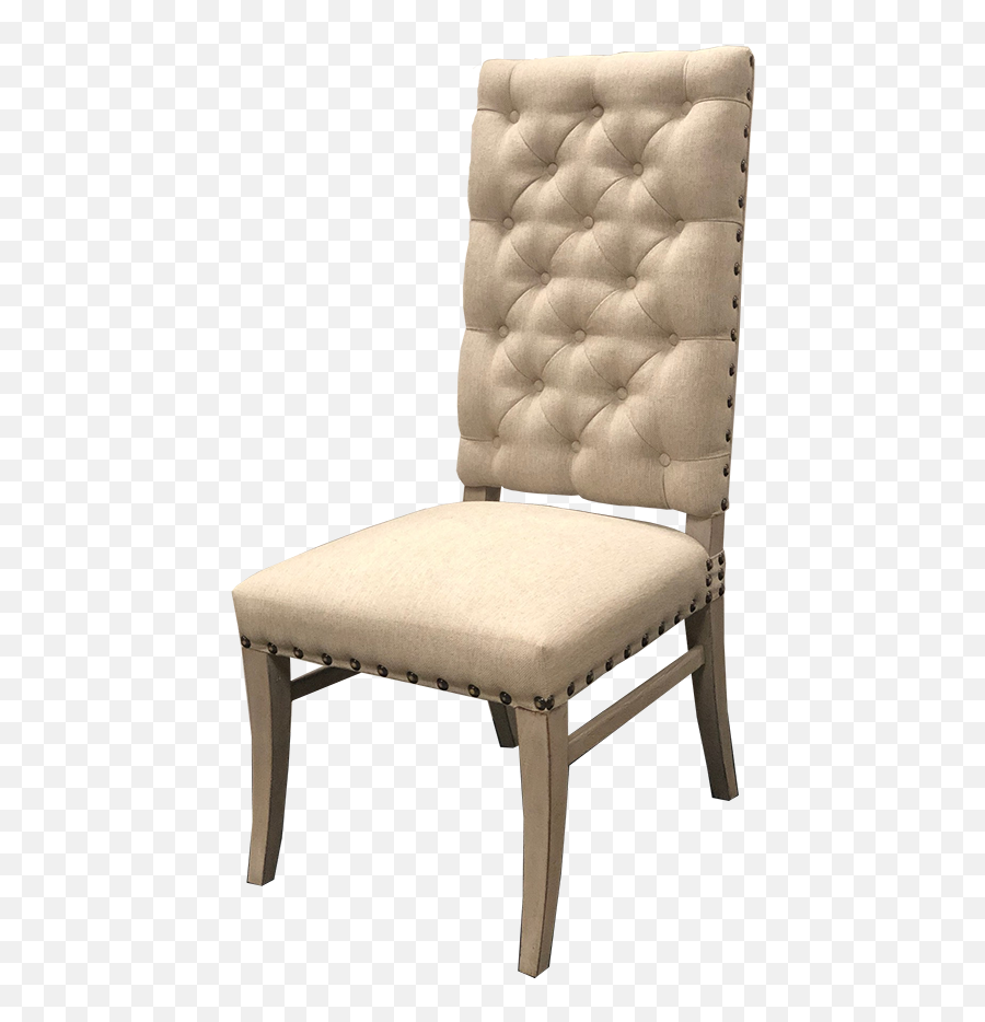 Aliana Tufted Nailhead Dining Chair - Tufted Nailhead Dining Chair Png,Nail Head Png