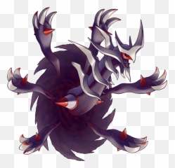 Pokemon 8487 Mega Giratina Pokedex - Legendary Mega Evolution Pokemon Png,Giratina Png