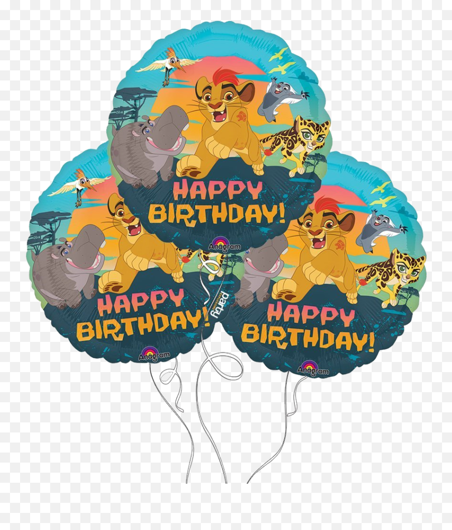 Image Happy Birthday Balloons Png The Guard - Lion Guard,Birthday Balloons Png