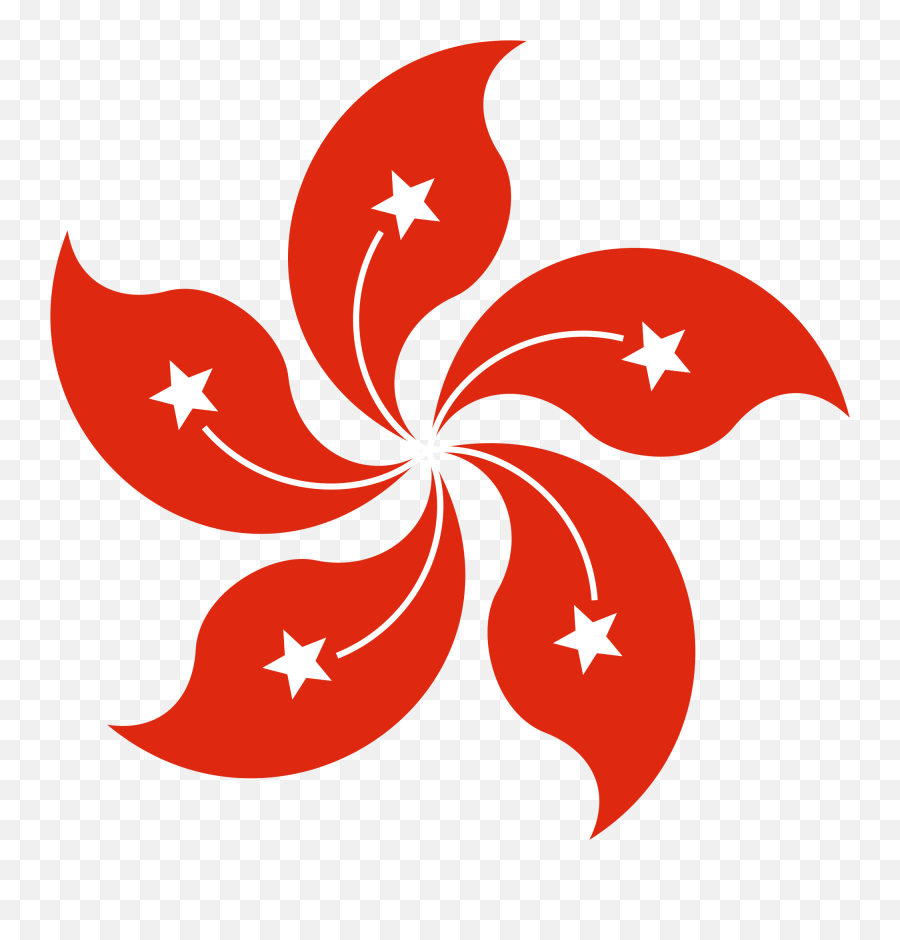 Download Hong Kong Logo Png - Flower Hong Kong Symbol,Hk Logo