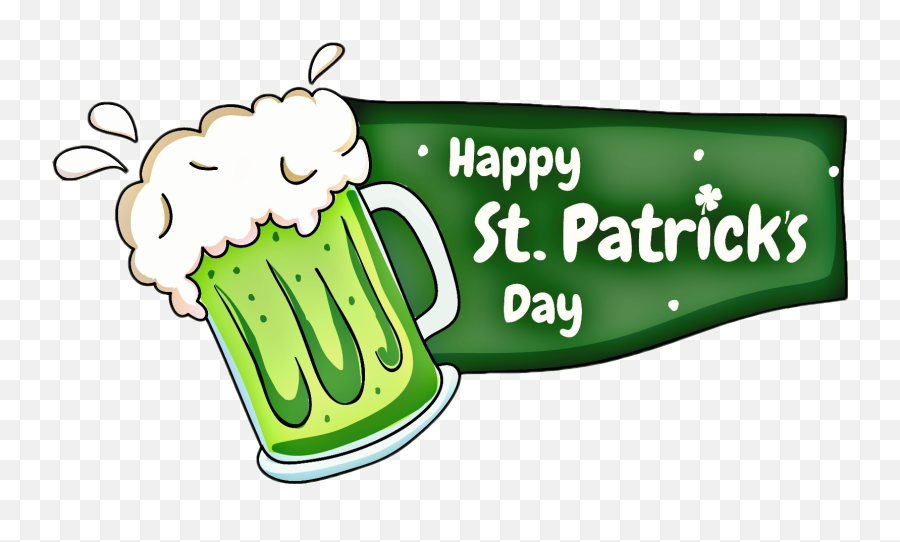Day Sign With A Beer Png Image - Saint Patrick Day Png,St Patrick Day Png