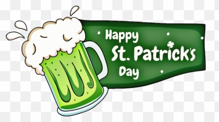 Day Sign With A Beer Png Image - Saint Patrick Day Png,St Patrick Day Png